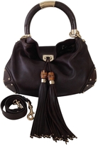Thumbnail for your product : Gucci Brown Leather Handbag Indy