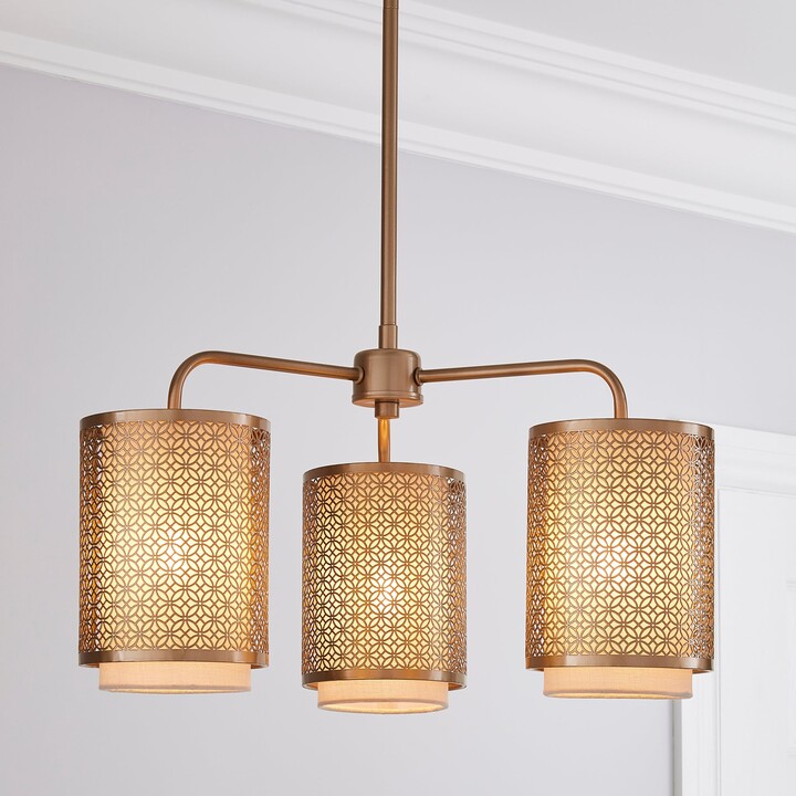 Dunelm Vienna 3 Light Ceiling Fitting Beige ShopStyle