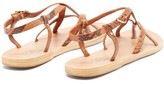 Thumbnail for your product : Ancient Greek Sandals Semele Buckled Python-effect Leather Sandals - Brown Multi