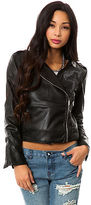 Thumbnail for your product : Reverse The Vegan Leather Moto Jacket