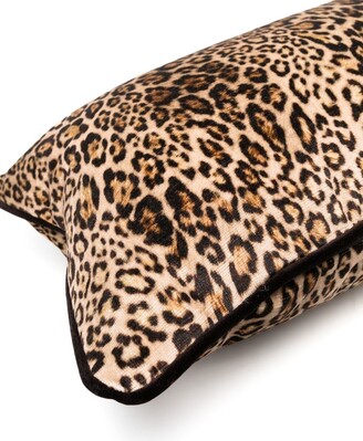 ETRO HOME Leopard-Print Cotton-Blend Cushion