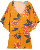 Thumbnail for your product : Vix Tulum Floral-print Voile Tunic