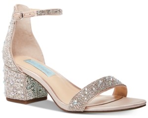 betsey johnson juno sandal ivory