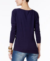 Thumbnail for your product : MICHAEL Michael Kors Side-Tie Lace-Up Top