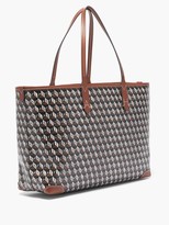 Thumbnail for your product : Anya Hindmarch I Am A Plastic Bag Small Recycled-canvas Tote Bag - Tan Multi
