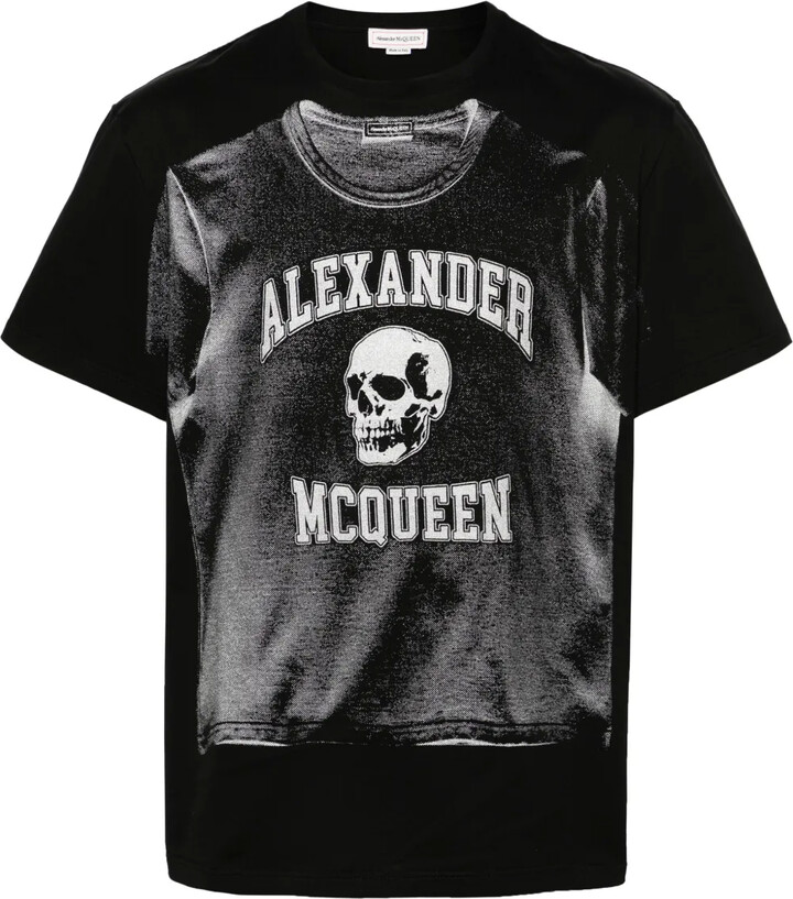 Alexander McQueen graphic-print cotton T-shirt