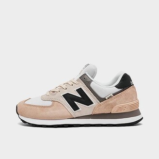 new balance women's 574 iridescent casual sneakers from finish line