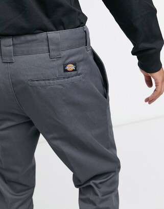 tro på Fortov Kontur Dickies 872 work pants in charcoal gray slim fit - GRAY - ShopStyle Chinos  & Khakis
