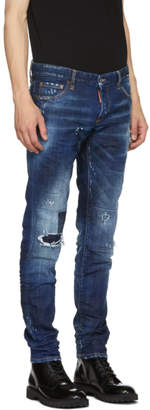 DSQUARED2 Blue Toppa Slim Jeans