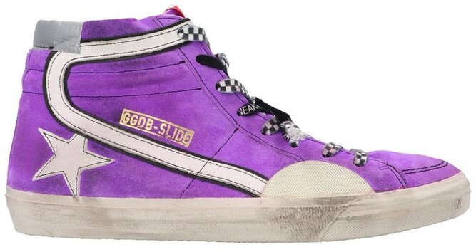 purple high tops