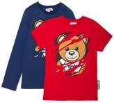 Thumbnail for your product : Moschino Kids TEEN teddy T-shirt gift set