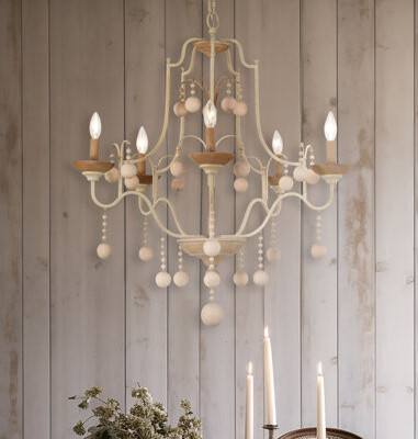 Ordaz 5 - Light Candle Style Classic Chandelier