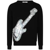 Thumbnail for your product : Relish RelishGirls Black Sequin Guitar Top