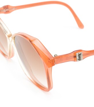 Yves Saint Laurent Pre-Owned Oversized Frames Sunglasses