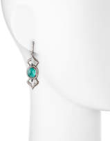Thumbnail for your product : Armenta New World Open Oval Earrings with Diamonds
