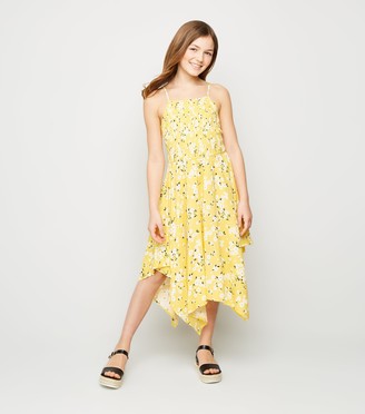 new look yellow dress uk