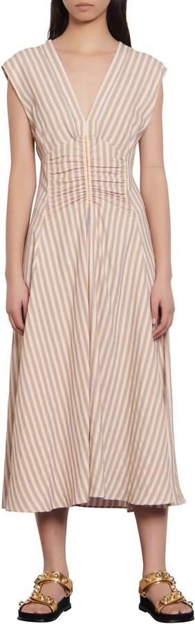 Sandro Stripe Dress | Shop the world's largest collection of 