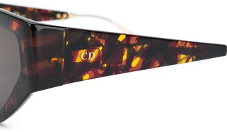 Christian Dior Cat-Eye Frame Tortoiseshell Sunglasses