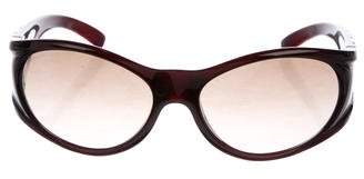 Bvlgari Oval Gradient Sunglasses
