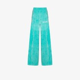 Thumbnail for your product : Palm Angels High-Waisted Track Trousers