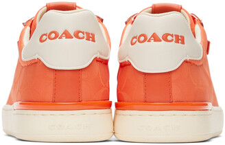 Coach 1941 Orange Jacquard Lowline Sneakers - ShopStyle