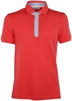 Thumbnail for your product : Della Ciana Contrast Detail Polo Shirt