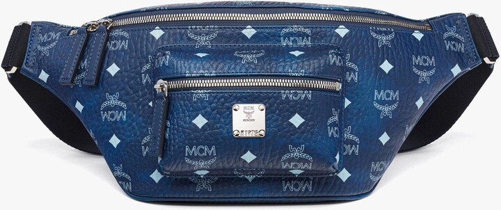 MCM Fursten Belt Bag in Visetos