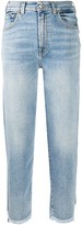 Thumbnail for your product : 7 For All Mankind High-Waisted Cropped Jeans