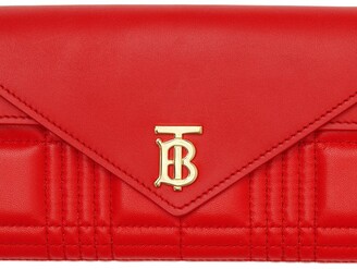 Burberry Monogram Quilted Continental Wallet