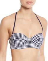 Thumbnail for your product : Kate Spade Crosby Check Underwire Swim Top