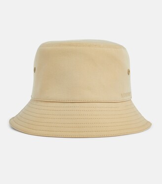 Burberry Reversible checked cotton bucket hat