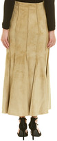 Thumbnail for your product : Derek Lam 10 Crosby Seamed Suede Skirt