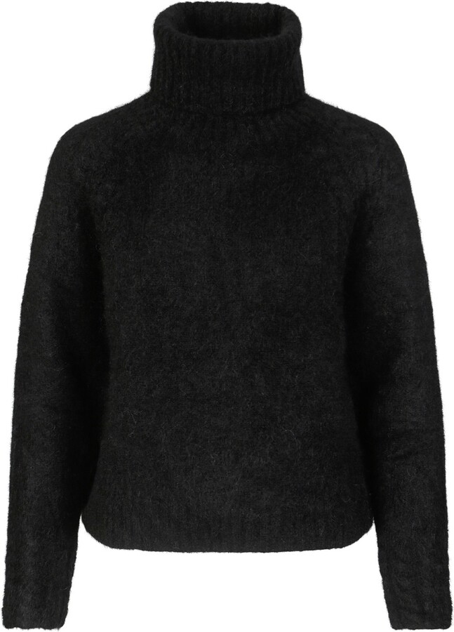 tirillm "Ma" Mohair Sweater With Great Details Black ShopStyle