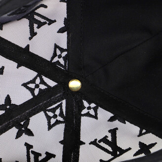 Louis Vuitton® Monogram Mesh Baseball Cap Black. Size 60