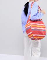 Thumbnail for your product : Vero Moda Block Stripe Beach Bag