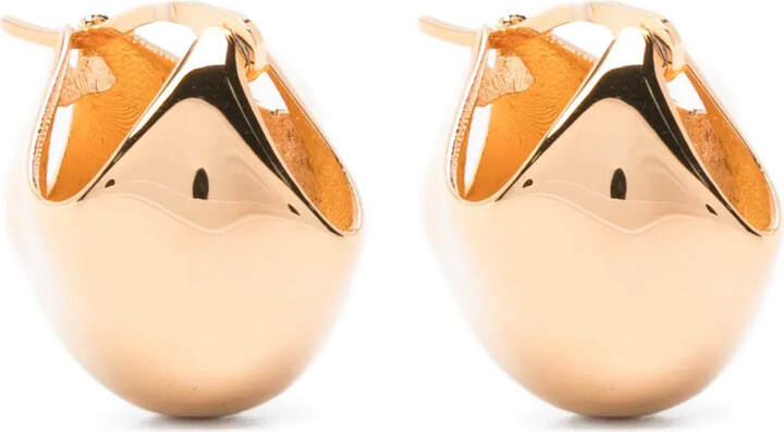 KHAITE small Lotus earrings