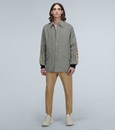 Thumbnail for your product : Gucci Cotton-wool Houndstooth jacket