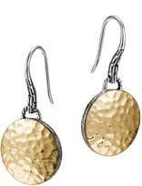 Thumbnail for your product : John Hardy Palu Gold-Plate/Silver Round Drop Earrings
