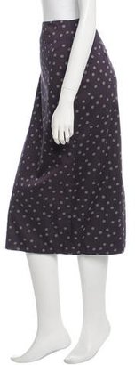 Samantha Sung Printed Pencil Skirt