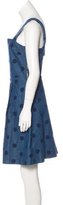Thumbnail for your product : Band Of Outsiders Denim A-Line Dress