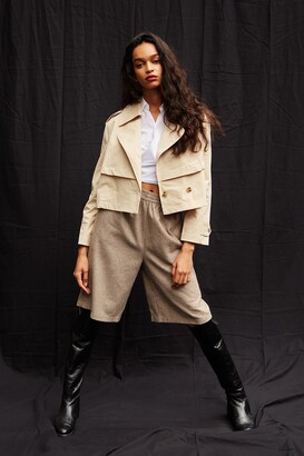 Cropped Trench | Shop The Largest Collection in Cropped Trench 