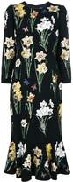 Thumbnail for your product : Dolce & Gabbana floral longsleeved dress