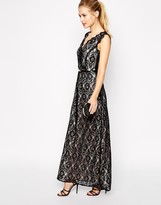 Thumbnail for your product : Oasis Lace Plunge Neck Maxi Dress