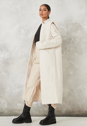 longline boucle coat