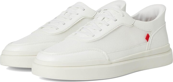 Marc Joseph New York Hudson Street Sneaker (Hands Free Technology) Men's Shoes White : 10 M Faux Leather