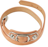 Thumbnail for your product : Balenciaga Classic Leather Wrap Bracelet, Pink