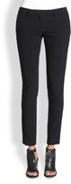 Thumbnail for your product : DKNY Tech Crepe Stretch Narrow Pants