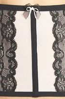 Thumbnail for your product : Betsey Johnson 'Betsey Blue' Lace Trim Garter Waist Cincher