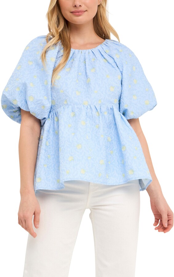 Babydoll Tops With Sleeves | Shop the world's largest collection 