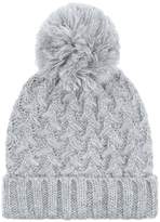 Thumbnail for your product : Accessorize Yarn Pom Beanie Hat